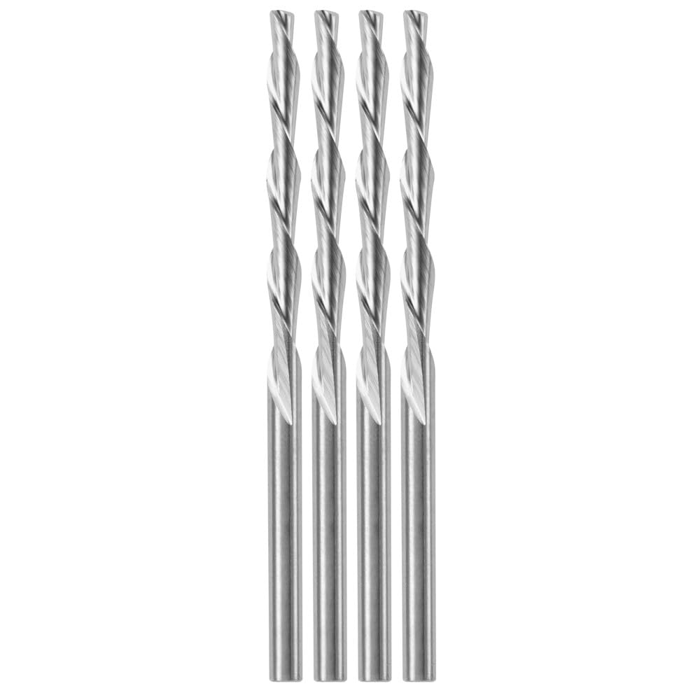 BOSCH Roto Zip SC4 1/8-Inch Zip Bit for Wood and Plastic, 4-Pack